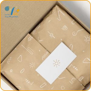 بسته بندی با کاغذ کرافت