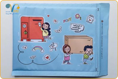 پاکت پستی طرح دار