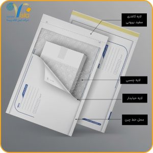 ساختار پاکت پستی حبابدار