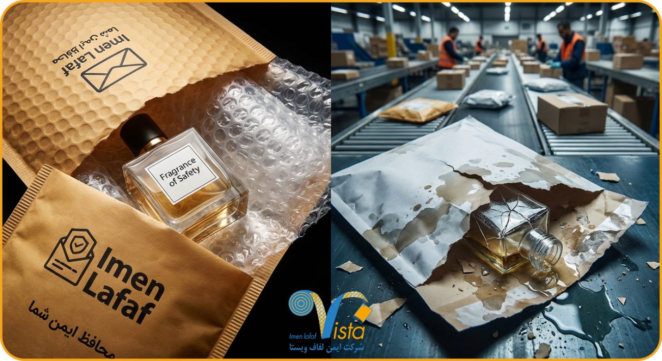 تفاوت پاکت های پستی