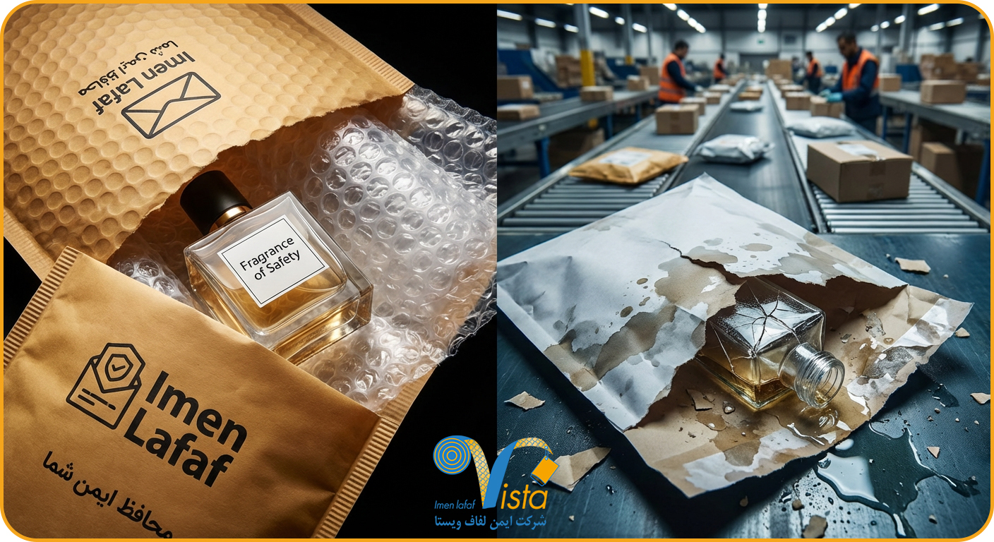 تفاوت پاکت های پستی