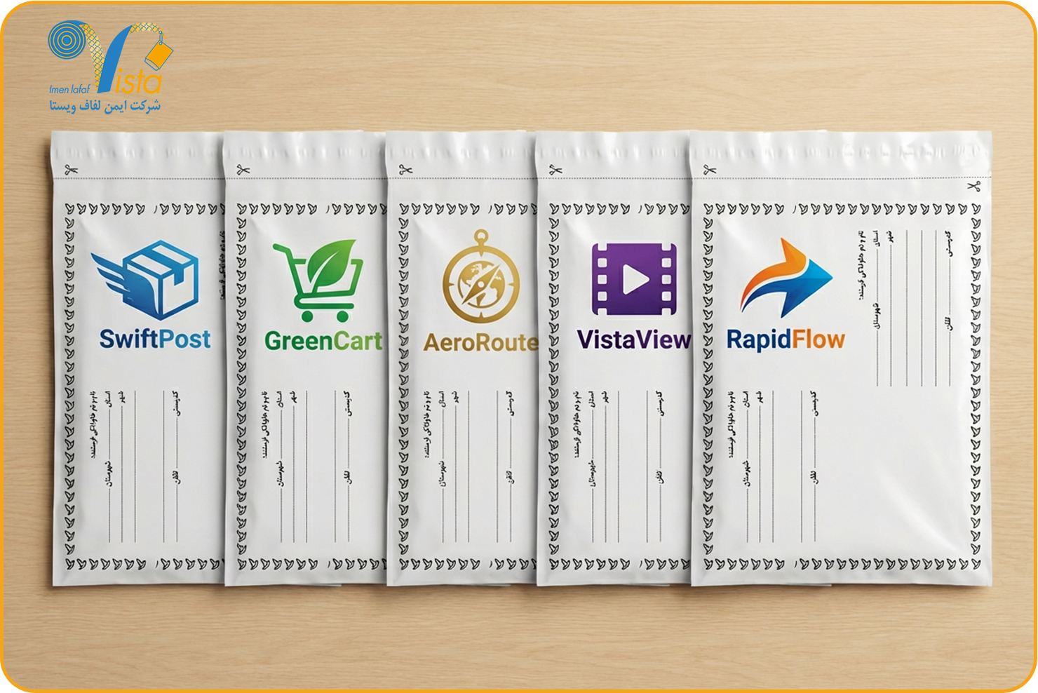 پاکت فلایر شخصی سازی شده