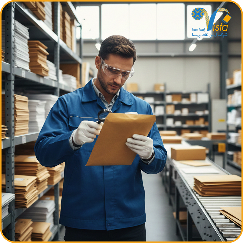 استاندارد پاکت بسته بندی