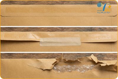 نشانه هایی از باز شدن پاکت