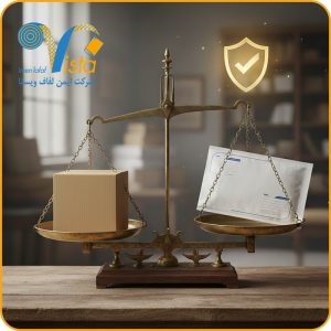 تفاوت وزن پاکت حبابدار دربرابر کارتن 